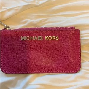 Michael kors mini wallet/license holder